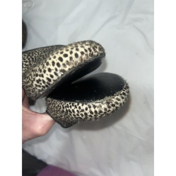 Avec Moderation Made in Italy Calf Hair Loafers Flats Spotted US Size 7.5-8 - Picture 7 of 11